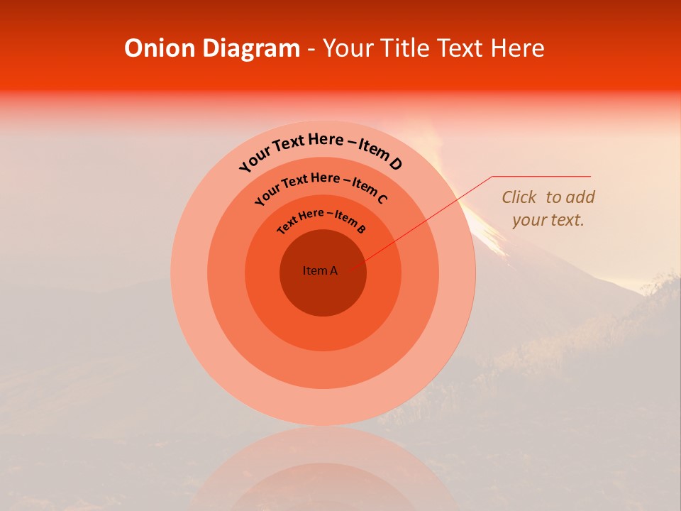 Flow Volcanic Power PowerPoint Template
