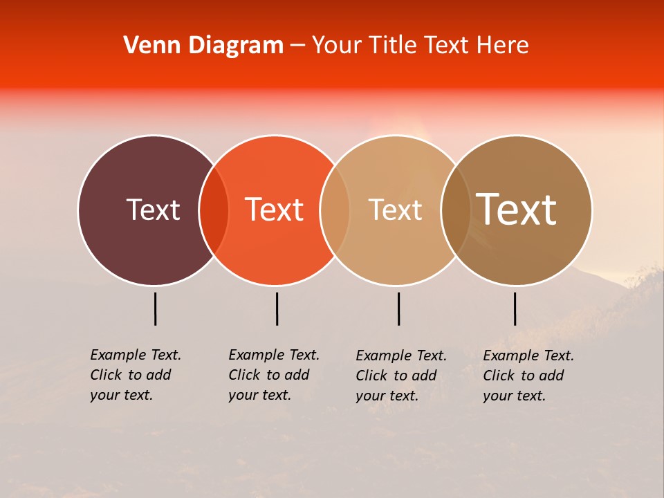 Flow Volcanic Power PowerPoint Template