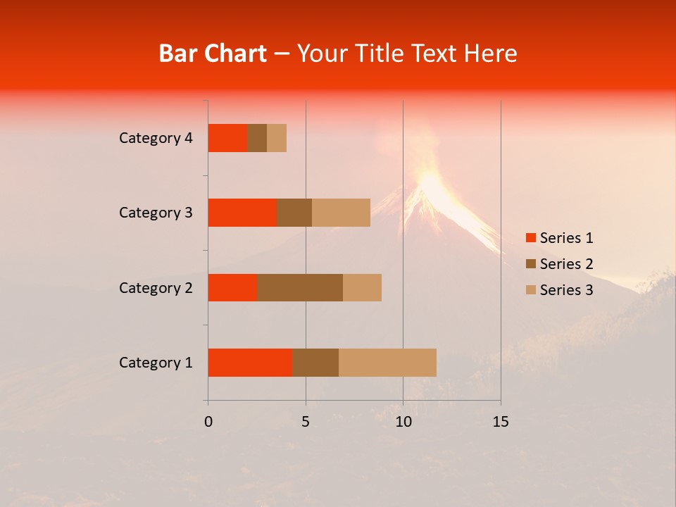 Flow Volcanic Power PowerPoint Template