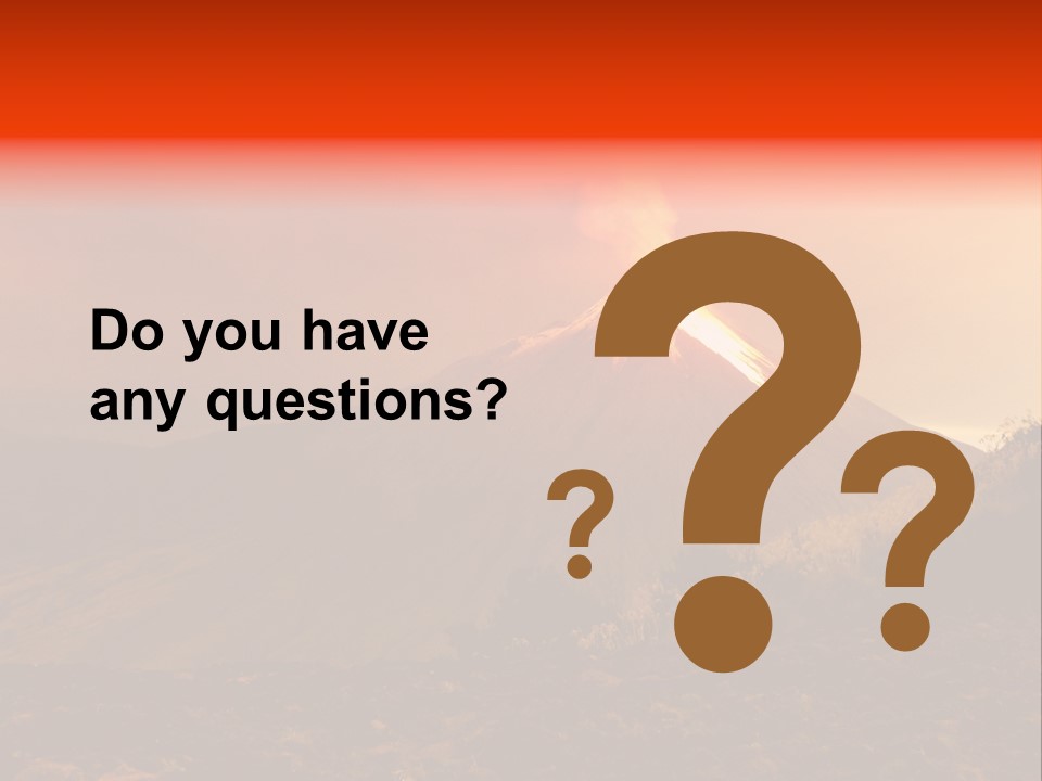 Flow Volcanic Power PowerPoint Template