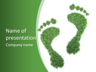 Walk Track Greenhouse PowerPoint Template