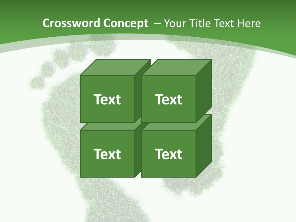 Walk Track Greenhouse PowerPoint Template