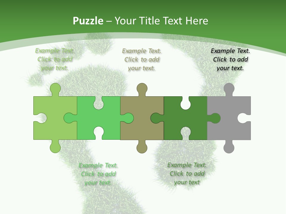 Walk Track Greenhouse PowerPoint Template