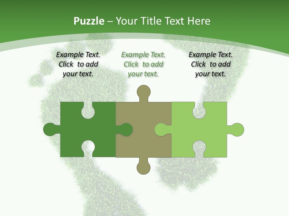 Walk Track Greenhouse PowerPoint Template