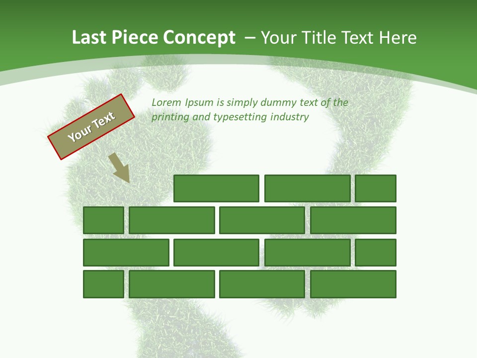 Walk Track Greenhouse PowerPoint Template