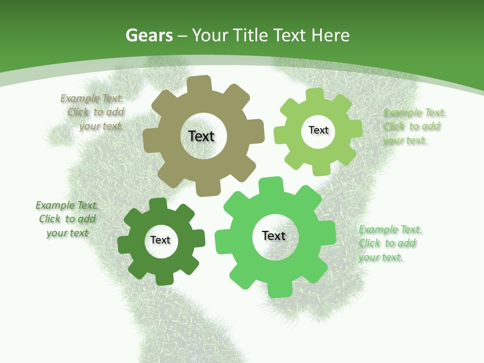 Walk Track Greenhouse PowerPoint Template