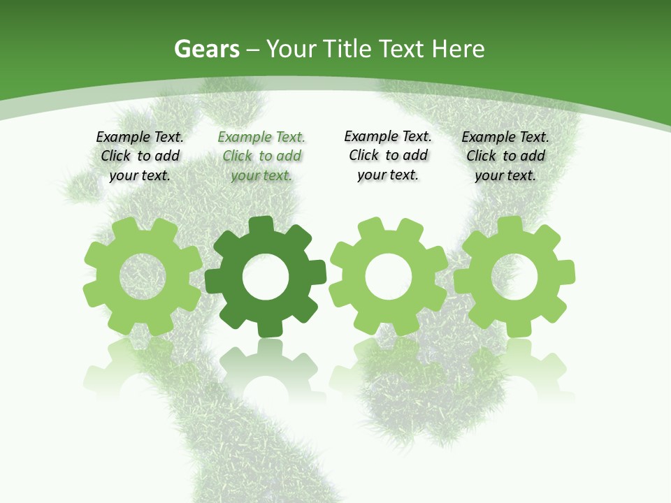 Walk Track Greenhouse PowerPoint Template