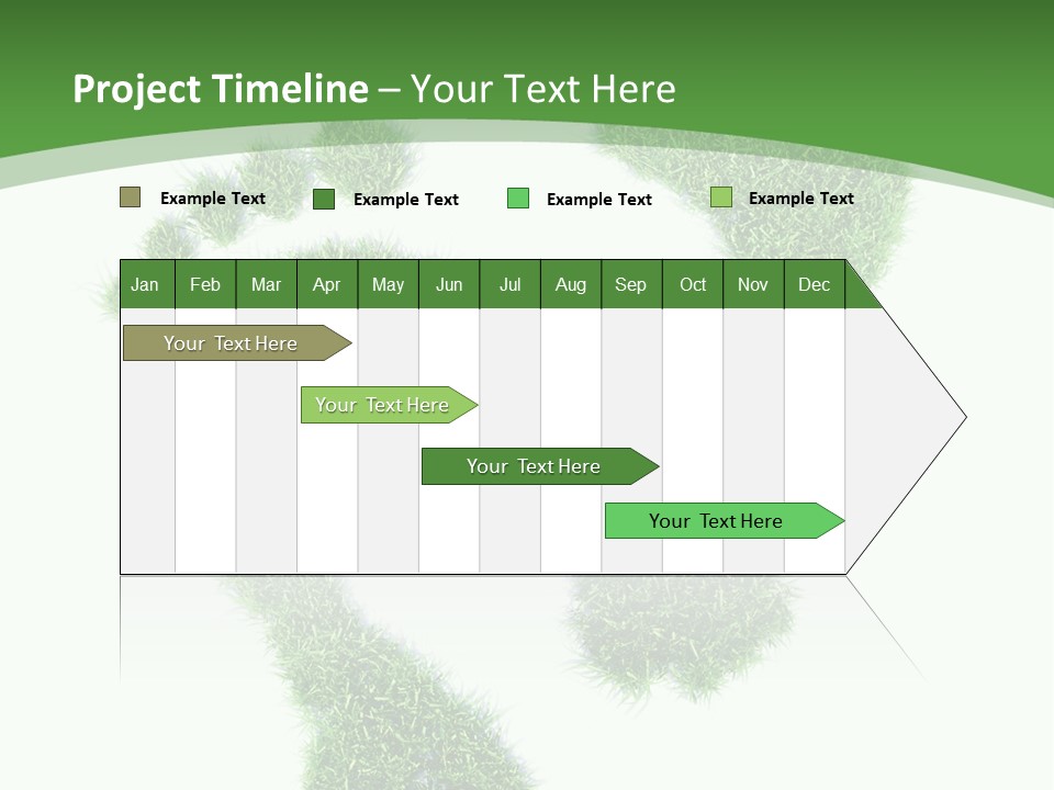 Walk Track Greenhouse PowerPoint Template