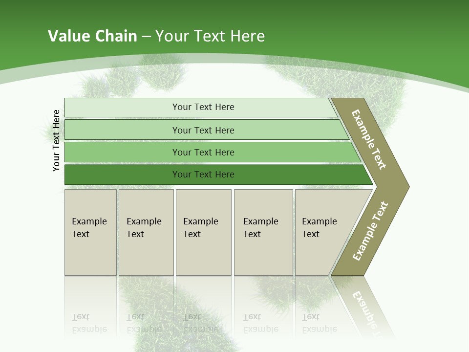 Walk Track Greenhouse PowerPoint Template