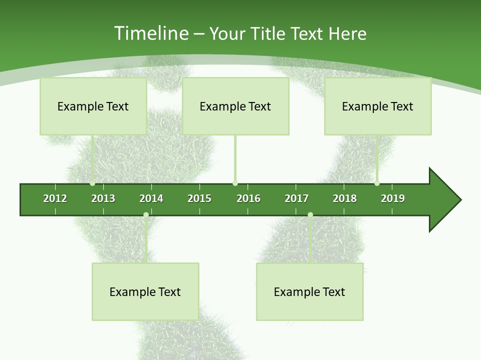 Walk Track Greenhouse PowerPoint Template
