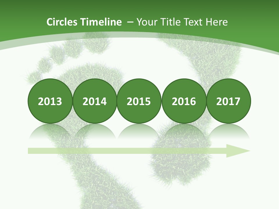 Walk Track Greenhouse PowerPoint Template