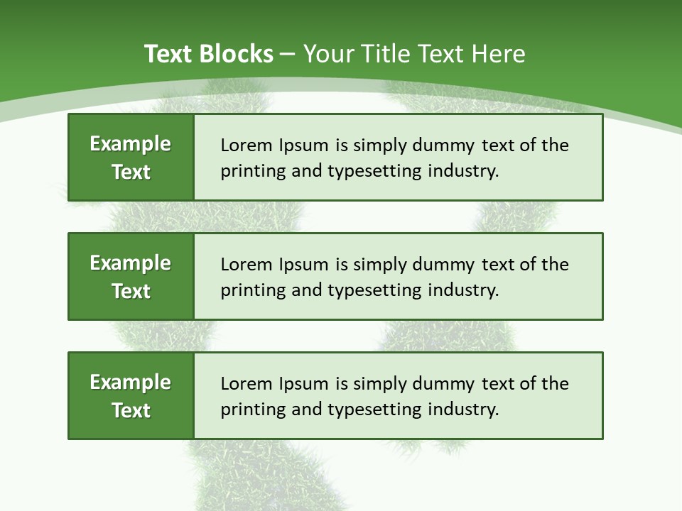 Walk Track Greenhouse PowerPoint Template