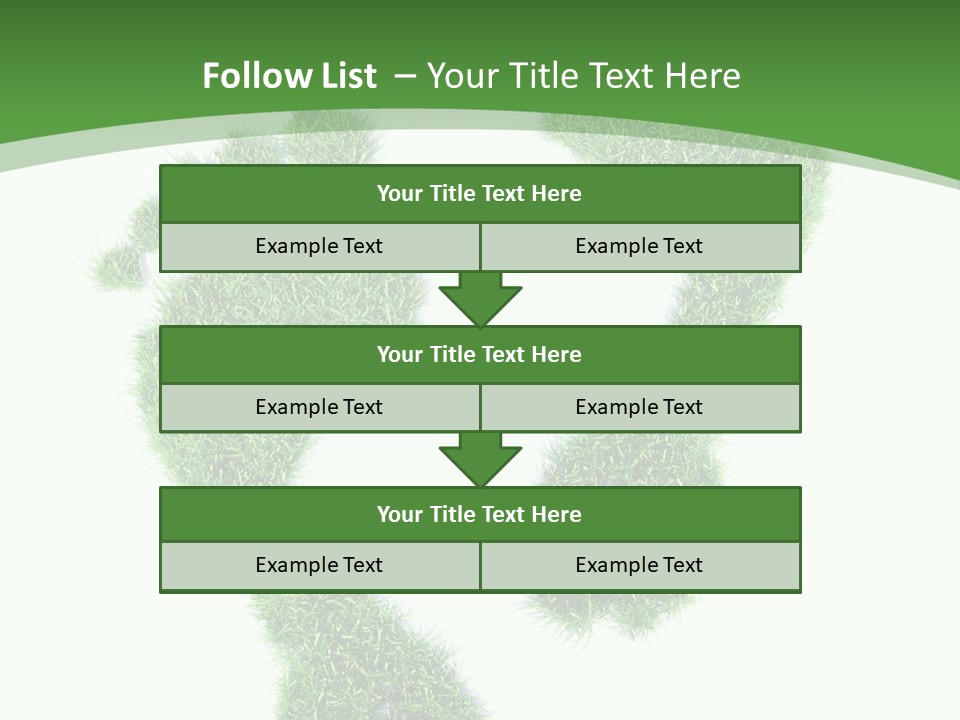 Walk Track Greenhouse PowerPoint Template