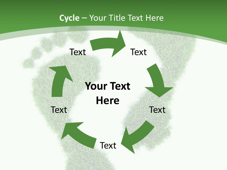 Walk Track Greenhouse PowerPoint Template