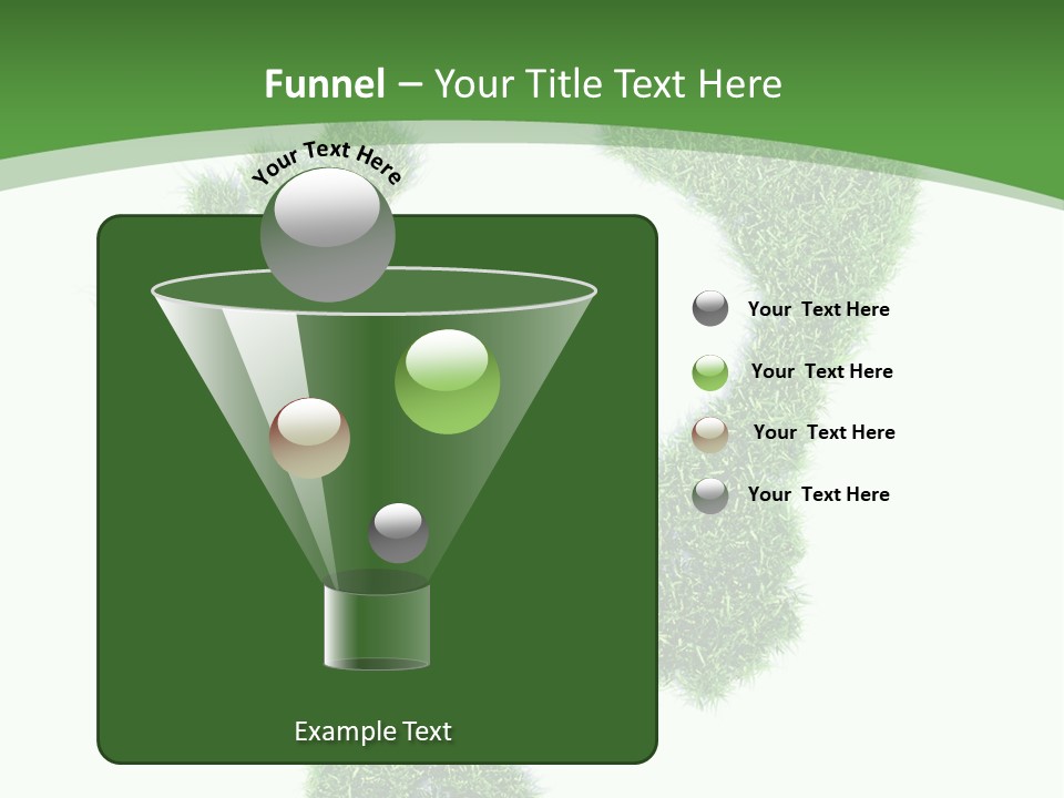 Walk Track Greenhouse PowerPoint Template