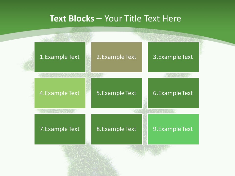 Walk Track Greenhouse PowerPoint Template