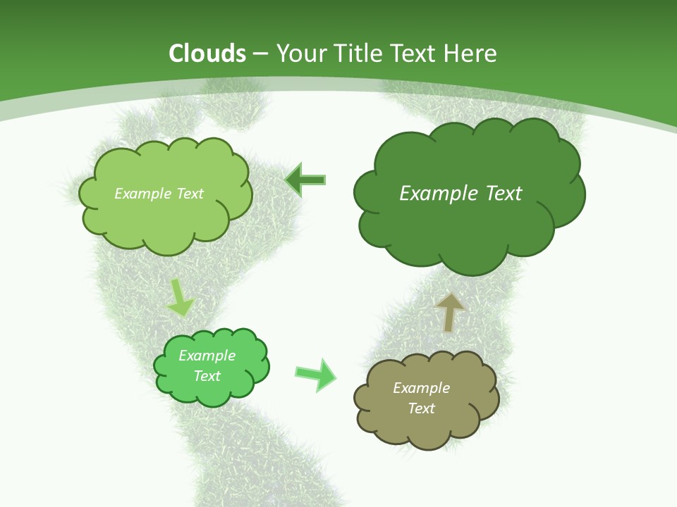 Walk Track Greenhouse PowerPoint Template
