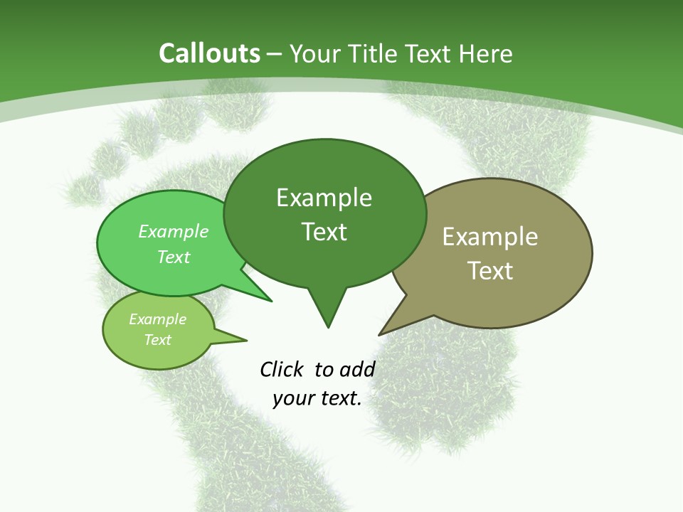 Walk Track Greenhouse PowerPoint Template