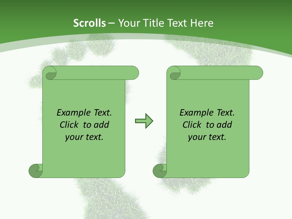 Walk Track Greenhouse PowerPoint Template