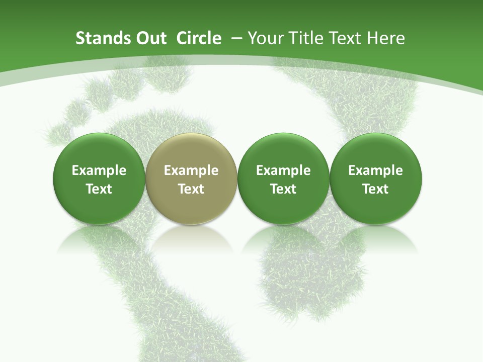 Walk Track Greenhouse PowerPoint Template