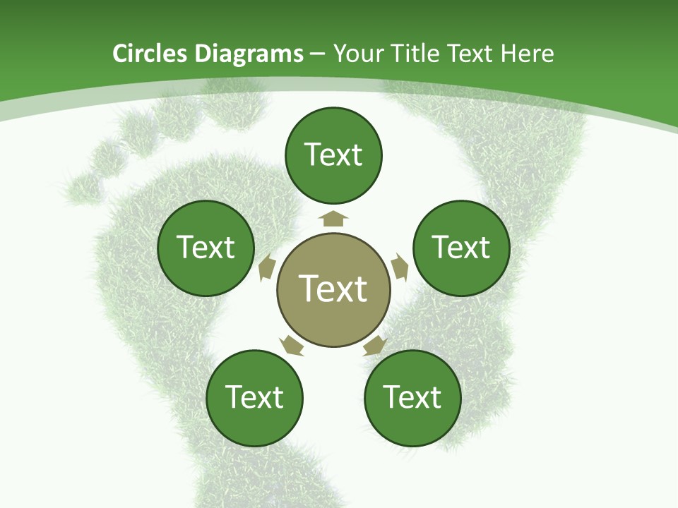 Walk Track Greenhouse PowerPoint Template