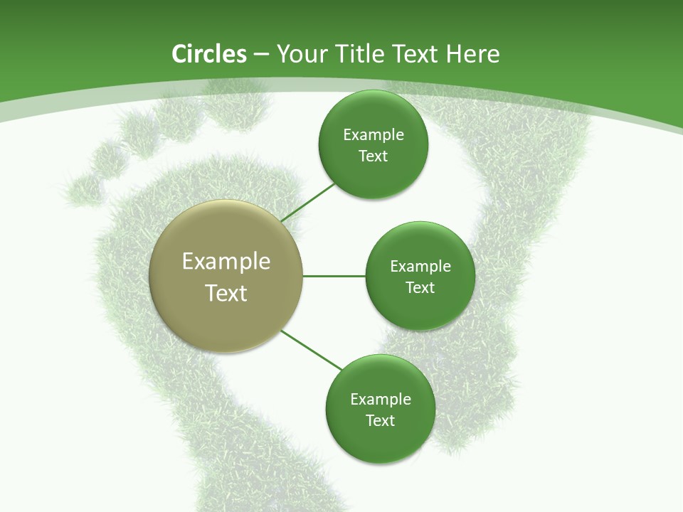 Walk Track Greenhouse PowerPoint Template