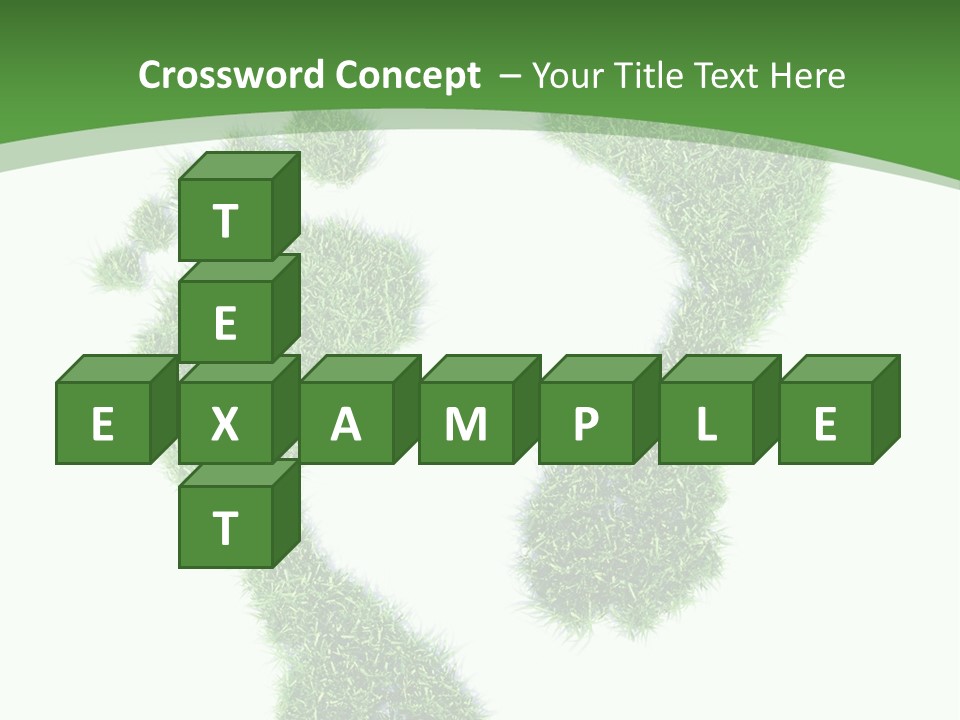 Walk Track Greenhouse PowerPoint Template