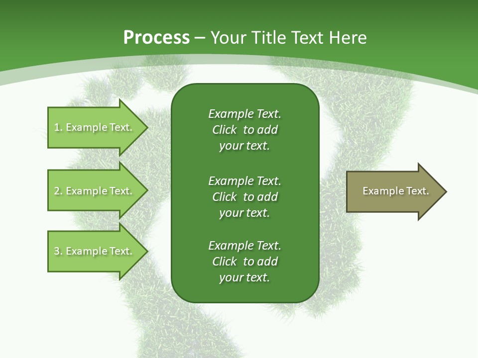 Walk Track Greenhouse PowerPoint Template