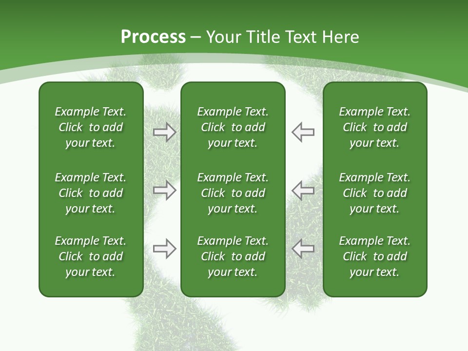 Walk Track Greenhouse PowerPoint Template