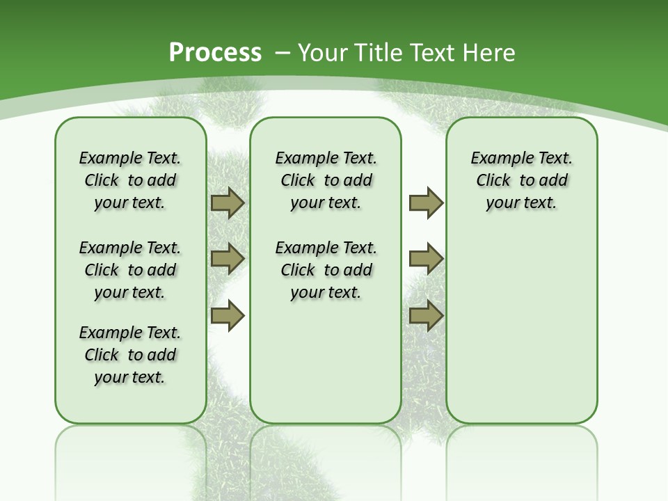 Walk Track Greenhouse PowerPoint Template