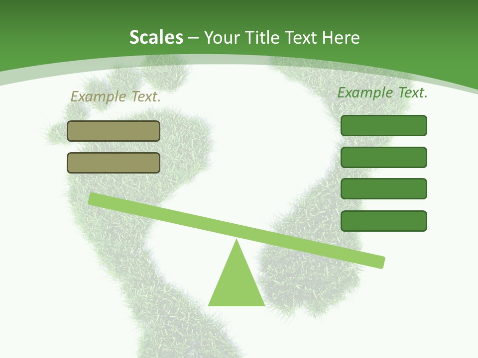Walk Track Greenhouse PowerPoint Template