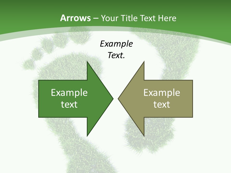 Walk Track Greenhouse PowerPoint Template