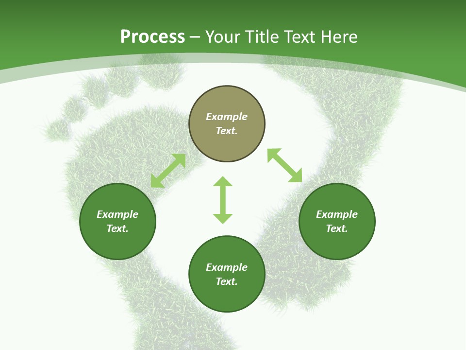 Walk Track Greenhouse PowerPoint Template
