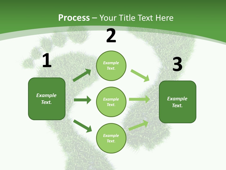 Walk Track Greenhouse PowerPoint Template