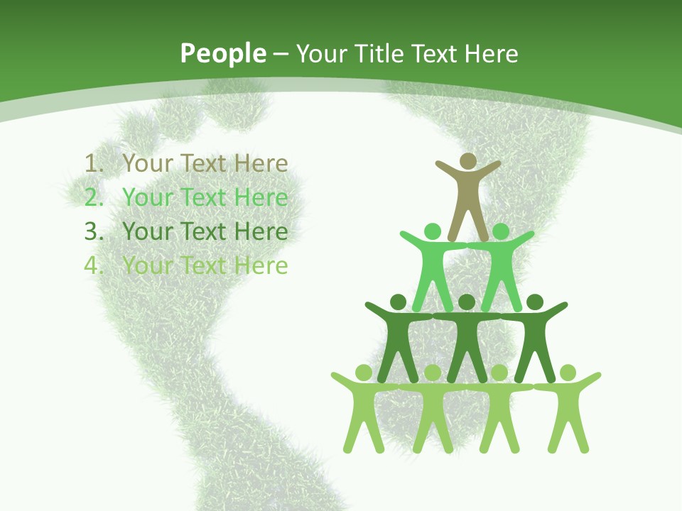 Walk Track Greenhouse PowerPoint Template