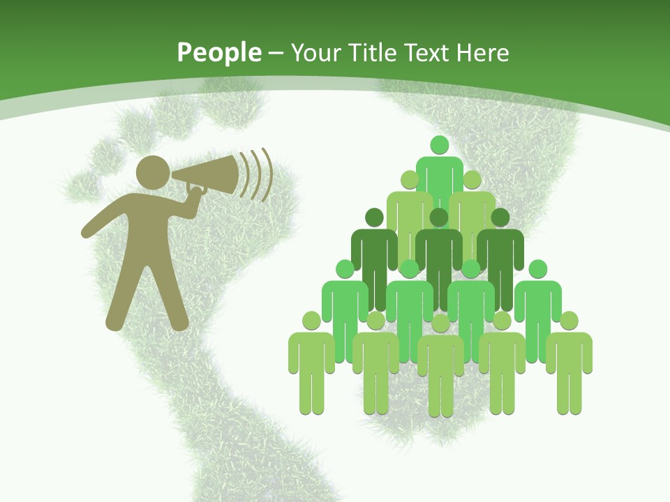 Walk Track Greenhouse PowerPoint Template