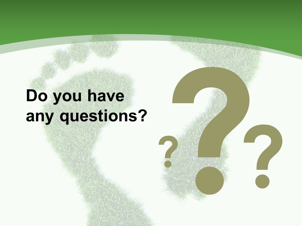 Walk Track Greenhouse PowerPoint Template