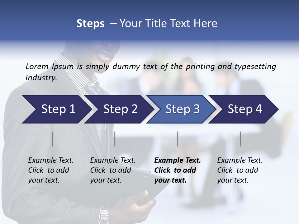 Staff Leader Management PowerPoint Template