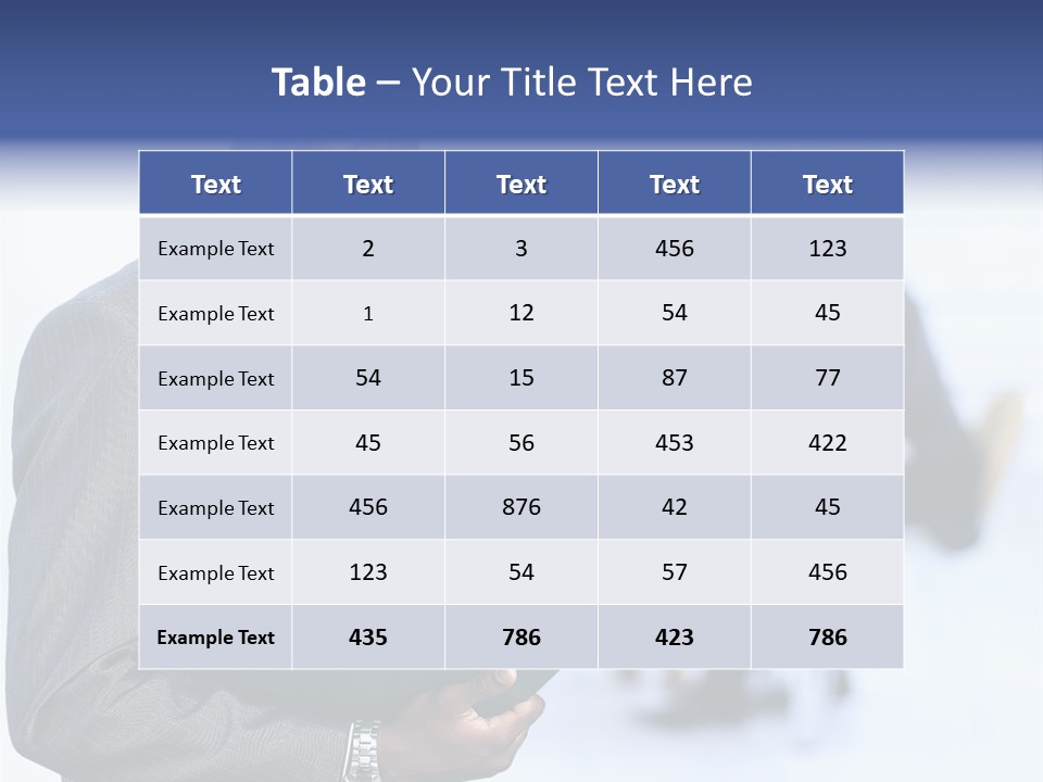 Staff Leader Management PowerPoint Template