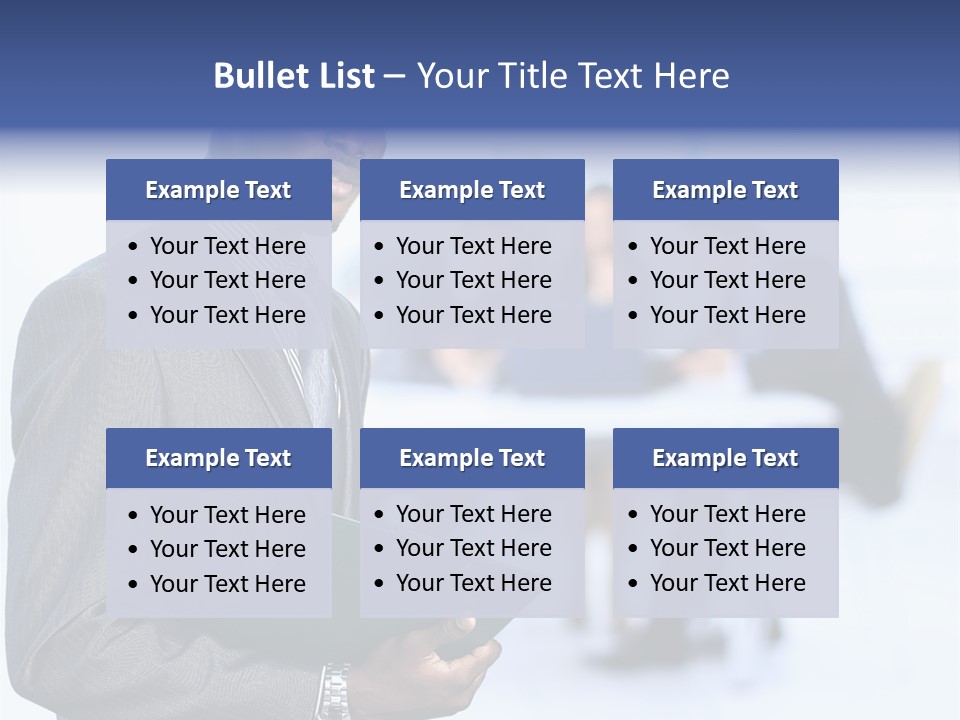 Staff Leader Management PowerPoint Template
