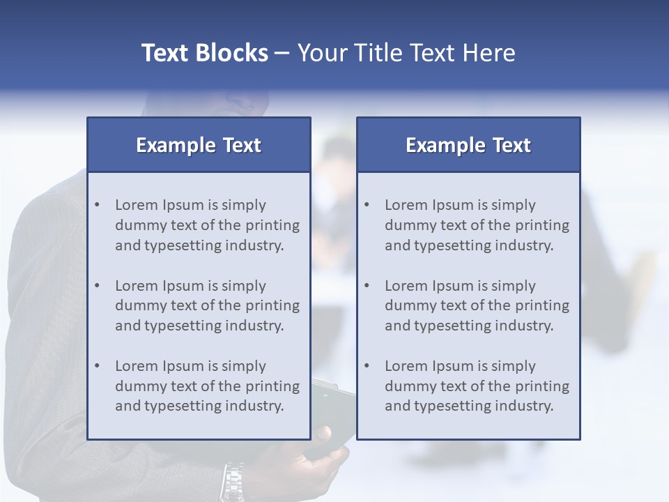 Staff Leader Management PowerPoint Template