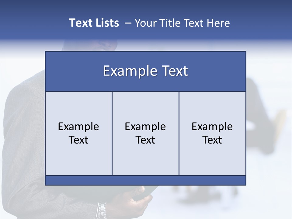 Staff Leader Management PowerPoint Template