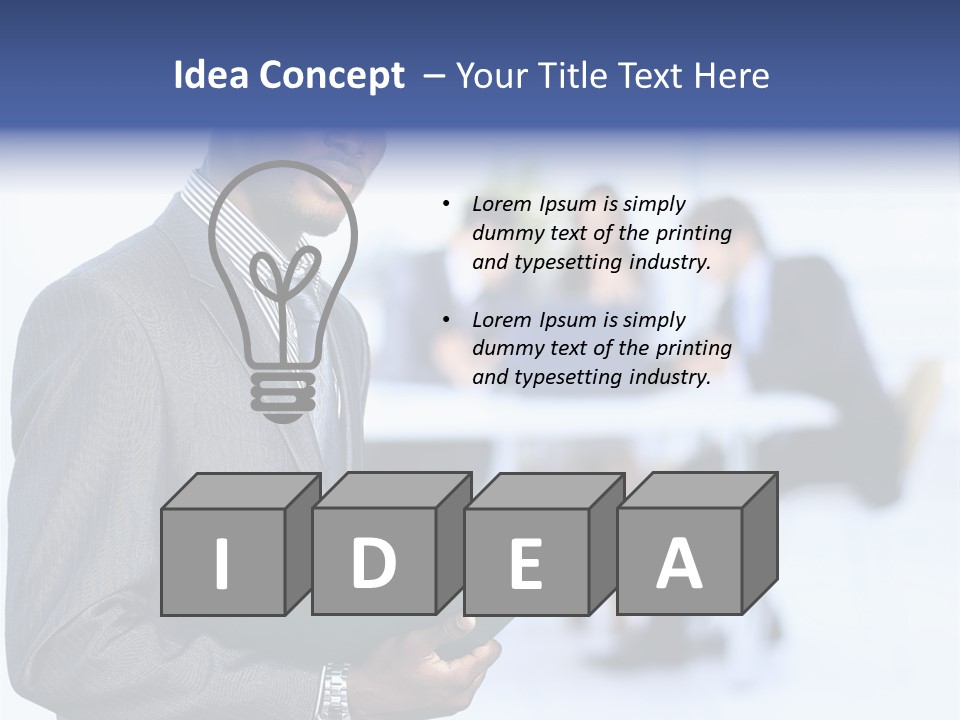 Staff Leader Management PowerPoint Template