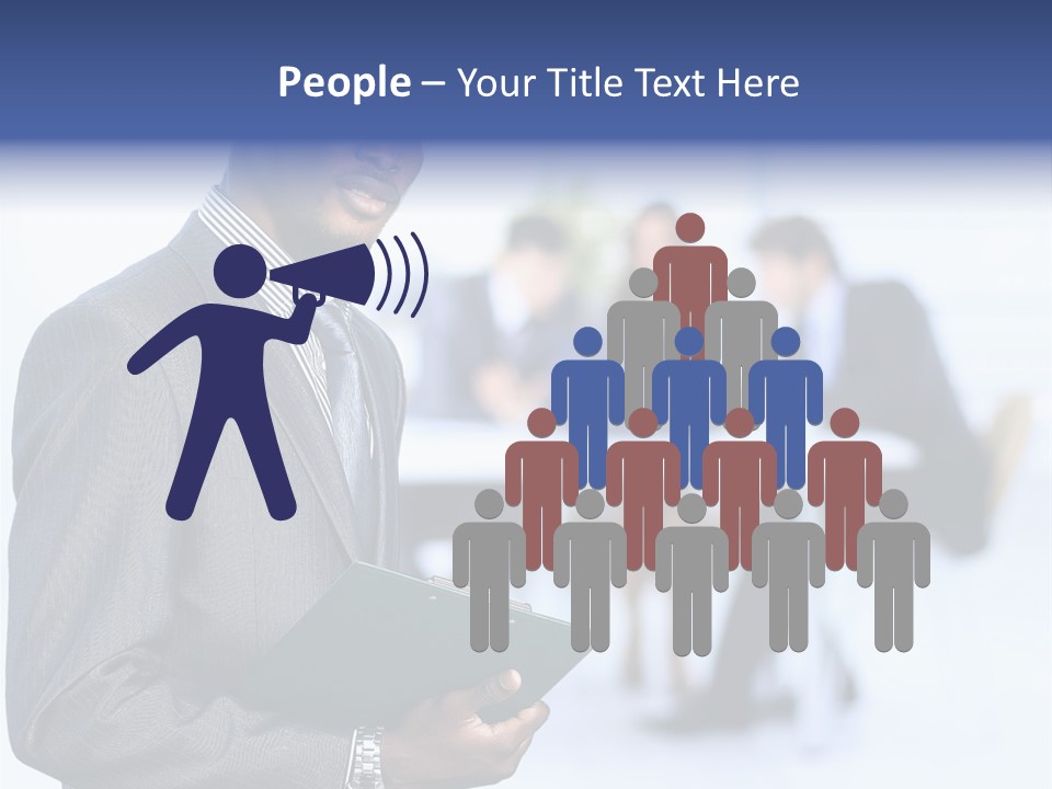 Staff Leader Management PowerPoint Template