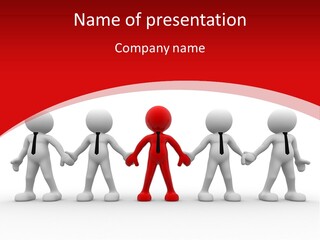 Corporate Occupation Icon PowerPoint Template