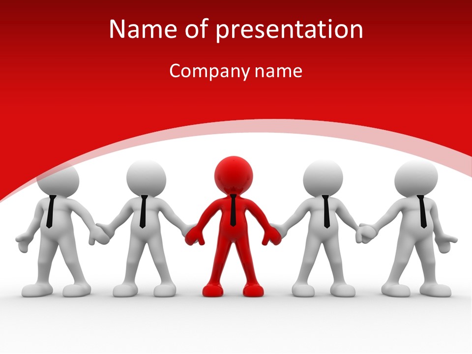 Corporate Occupation Icon PowerPoint Template