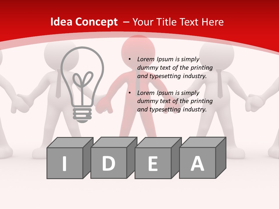 Corporate Occupation Icon PowerPoint Template