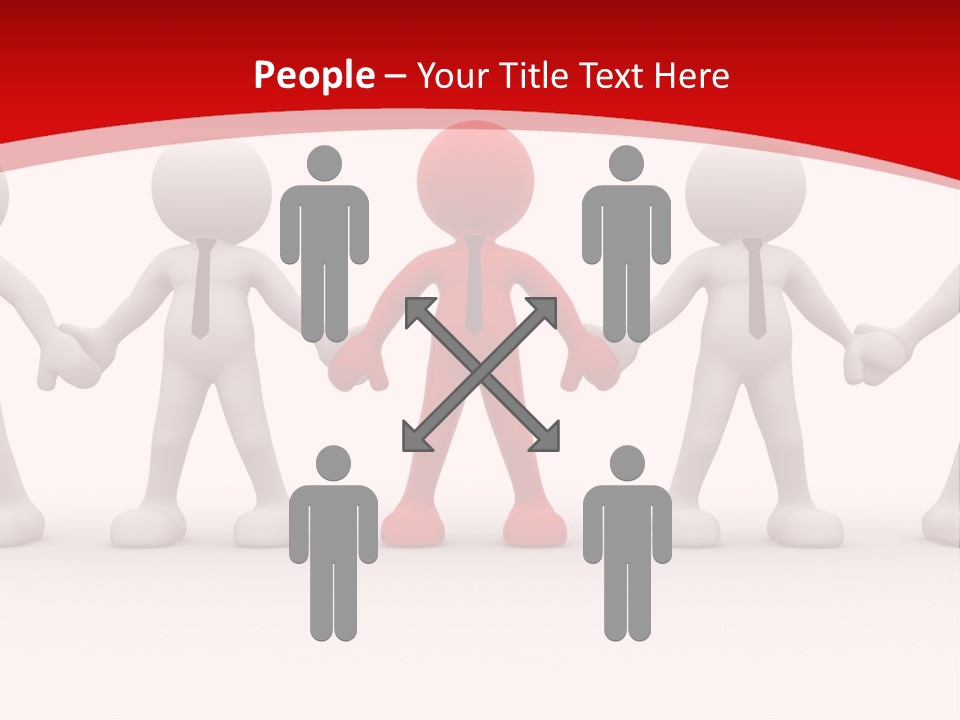 Corporate Occupation Icon PowerPoint Template