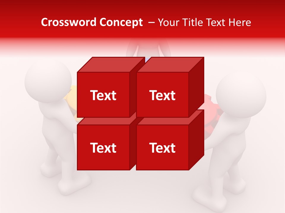 A Group Of People Standing Around Colorful Gears PowerPoint Template