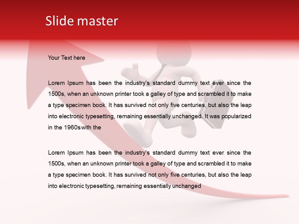 Business Tie Communication PowerPoint Template